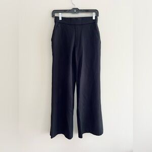 SPANX The Perfect SPANXsmooth™ PerfectFit Ponte Wide Leg Pant, Black, size XS